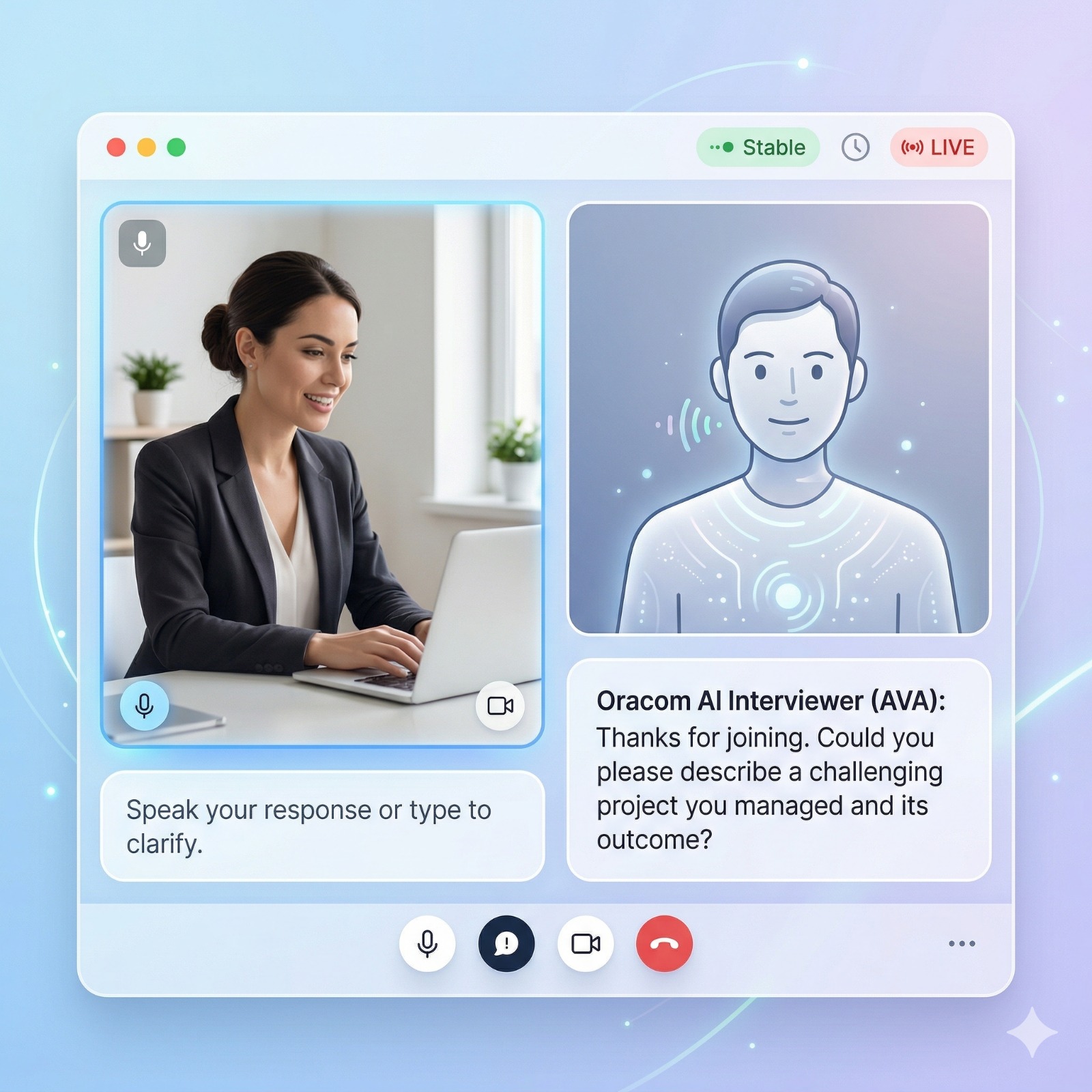 Oracom AI Interview System